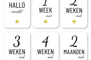 Mijlpijlkaarten Baby Lifestyle2love