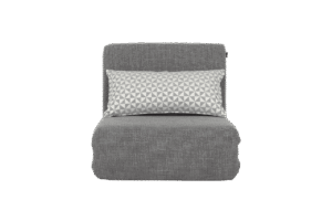 ZETELBED 1-PERS GRIJS NOMADE