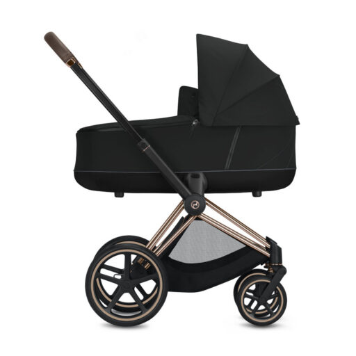 KINDERWAGEN PRIAM COMPLEET ROSE GOLD BLACK