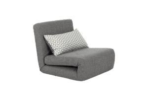 ZETELBED 1-PERS GRIJS NOMADE