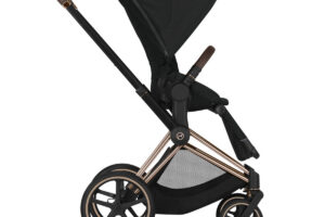 KINDERWAGEN PRIAM COMPLEET ROSE GOLD BLACK