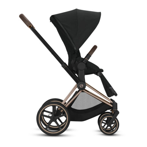 KINDERWAGEN PRIAM COMPLEET ROSE GOLD BLACK