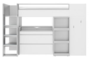 MODULE MET KASTEN VR HOOGSLAPER DIMIX WIT GAUTIER