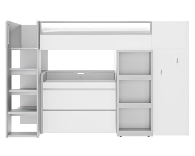 MODULE MET KASTEN VR HOOGSLAPER DIMIX WIT GAUTIER