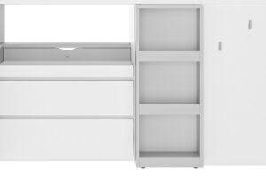MODULE MET KASTEN VR HOOGSLAPER DIMIX WIT GAUTIER