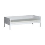 BASISBED / LUXE LATTENBODEM 90 X 200 WIT GELAKT