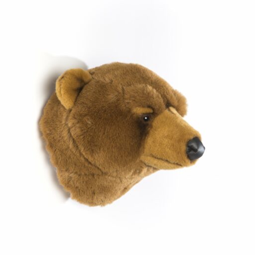 Wild and Soft Dierenkop Beer Bruin Oliver