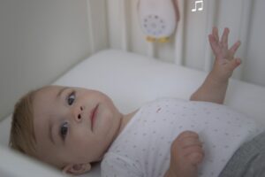 Muziekdoos en Nachtlampje Zoe Blauw