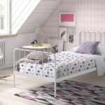 BED METAAL 090 X 200 WIT ALICE VIPACK