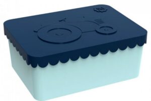 Blafre Brooddoos Tractor Mini Blauw