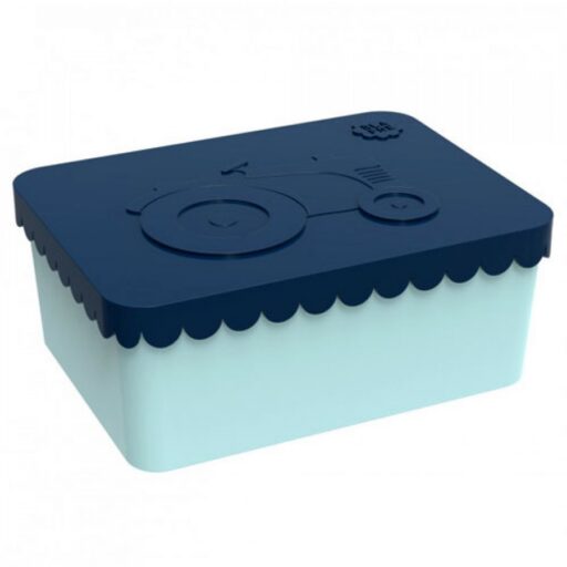 Blafre Brooddoos Tractor Mini Blauw