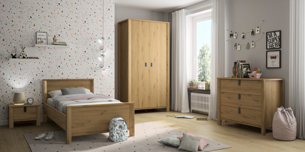 Kinderkamer Lugano eiken van Gami