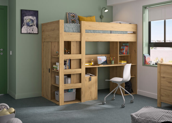 Kinderkamer Lugano eiken van Gami
