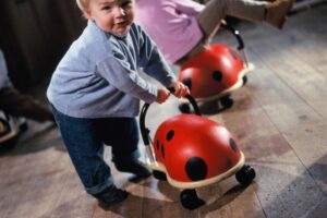Wheelybug Lieveheersbeestje Small Loopwagen