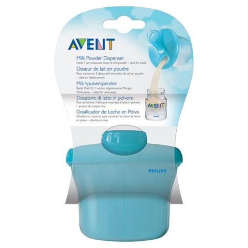 Verdeeldoos Melkpoeder Blauw Avent