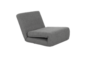 ZETELBED 1-PERS GRIJS NOMADE