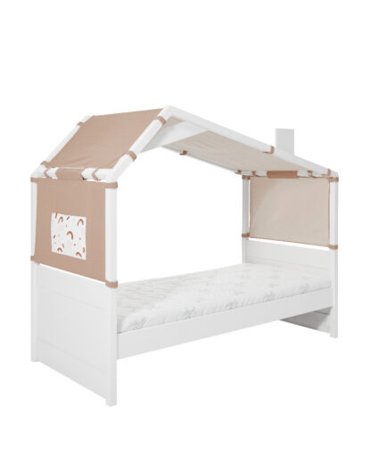 BED 090 X 200 HUT RAINBOW COOL KIDS
