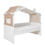 BEDBANK MET HUT RAINBOW 90 X 200 COOL KIDS