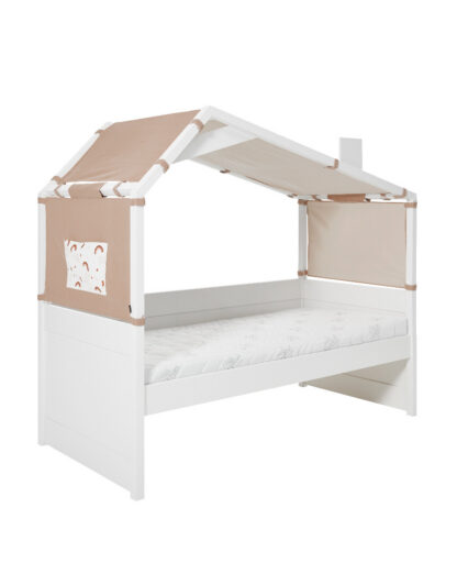 BEDBANK MET HUT RAINBOW 90 X 200 COOL KIDS