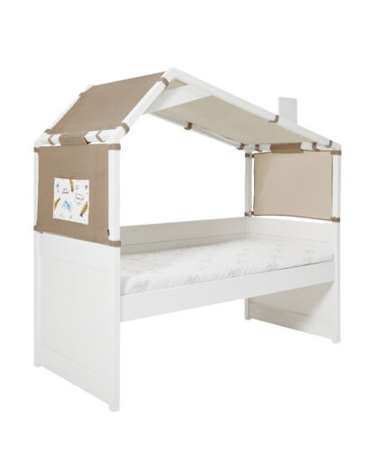 KAJUITBED MET HUT SURF 90 X 200 COOL KIDS