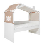 KAJUITBED MET HUT RAINBOW 90 X 200 COOL KIDS