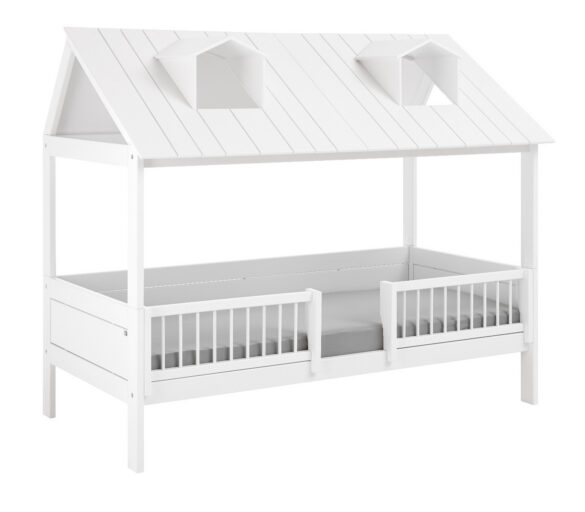 BEACHHOUSE 090 X 200 WIT GELAKT / ROLBODEM LIFETIME
