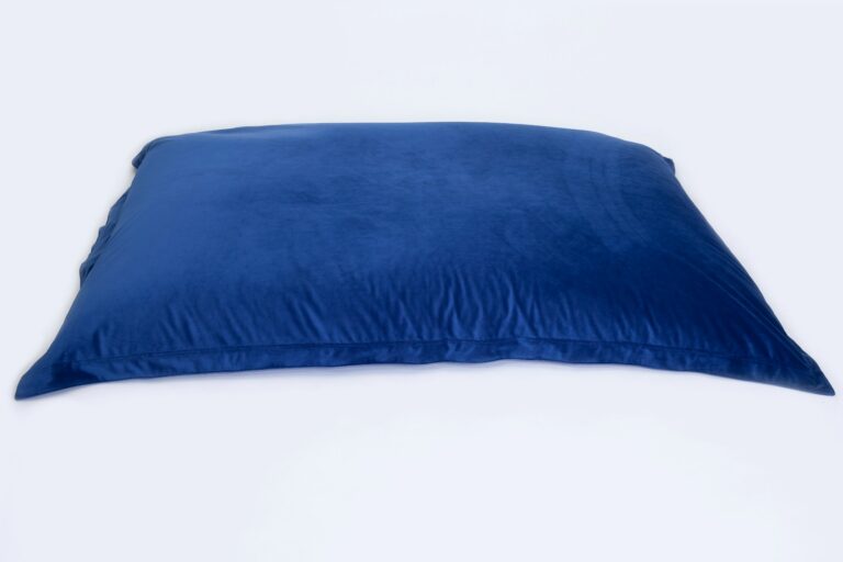 Zitzak Beanbag Velvet Blauw Sit On It