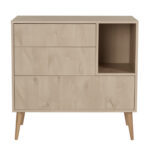 COMMODE 3 LADES COCOON NATUREL QAUX