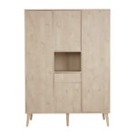 KLEERKAST XL 3-DEURS COCOON NATUREL