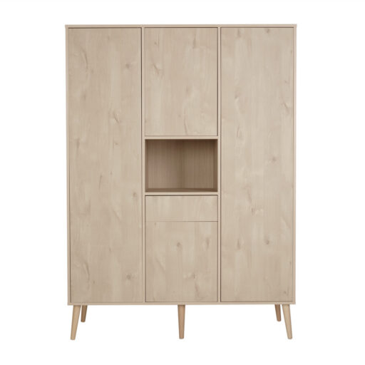 KLEERKAST XL 3-DEURS COCOON NATUREL