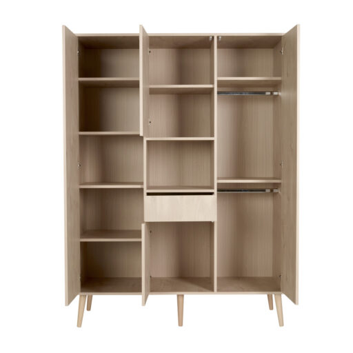 KLEERKAST XL 3-DEURS COCOON NATUREL