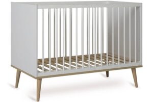 BABYBED 60 X 120 FLOW WHITE QUAX