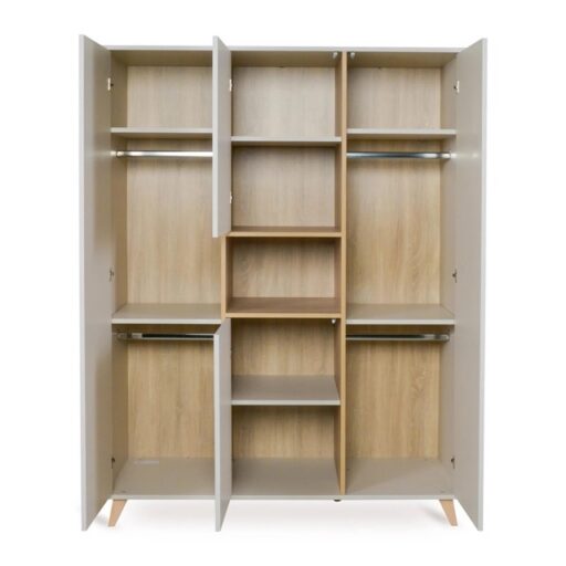KLEERKAST XL 3-DEURS LOFT CLAY QUAX