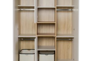 KLEERKAST XL 3-DEURS LOFT CLAY QUAX