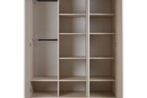 KLEERKAST 3-DEURS ASHI CLAY QUAX