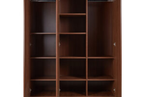 KLEERKAST 3-DEURS ASHI CHESTNUT QUAX
