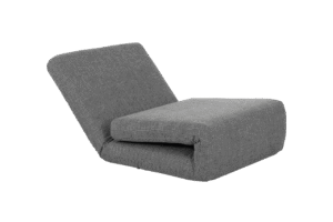 ZETELBED 1-PERS GRIJS NOMADE