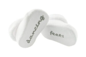 Sokjes Baby Dancing Feet Wit Baby Gi