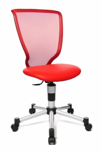 Bureaustoel Titan Junior Rood Topstar