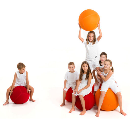 Zitbal Rood