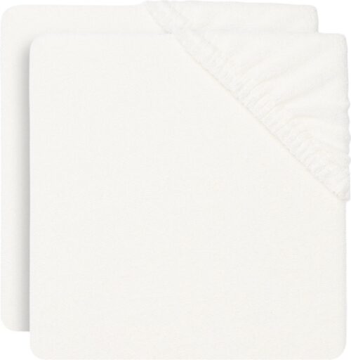 Jollein Waskussenhoes Badstof Ivory 2-pack