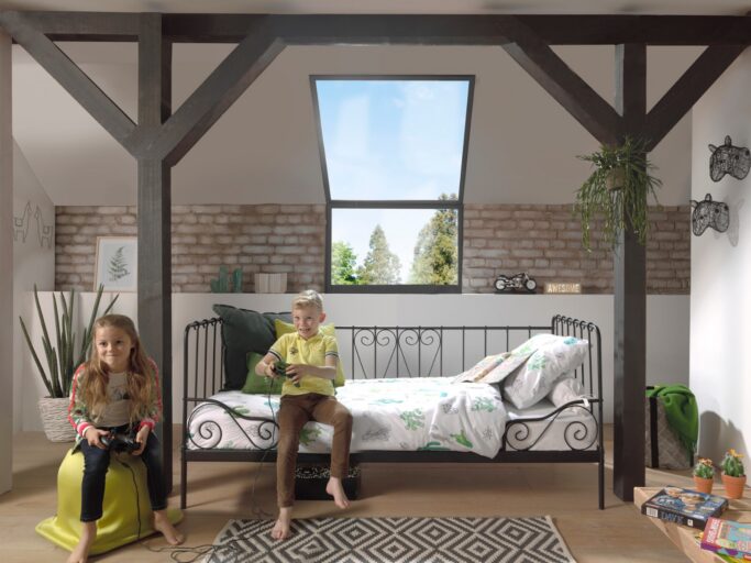 KAJUITBED METAAL 090 X 200 ZWART ALICE VIPACK