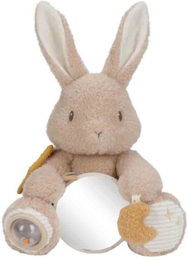 Activiteitenknuffel Baby Bunny Little Dutch