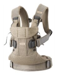 Draagzak One Air Grey Beige Mesh Babybjorn
