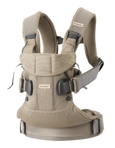 Draagzak One Air Grey Beige Mesh Babybjorn
