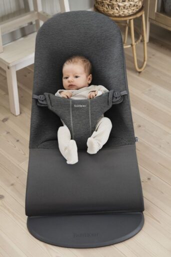 Relax Bliss Houtskoolgrijs 3D Jersey Babybjorn