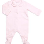 Kruippakje Chevron Light Pink Maat 56 Poetree Kids