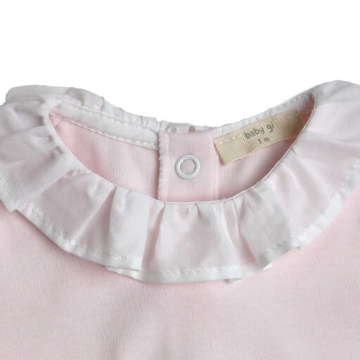 Kruippakje Crown Pink Katoen 1M Baby Gi