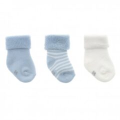 Babysokjes Set 3 Blauw 1-6m Cambrass
