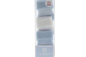 Babysokjes Set 3 Blauw 1-6m Cambrass